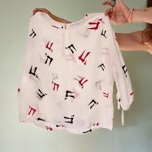 Built By Wendy Silk Top